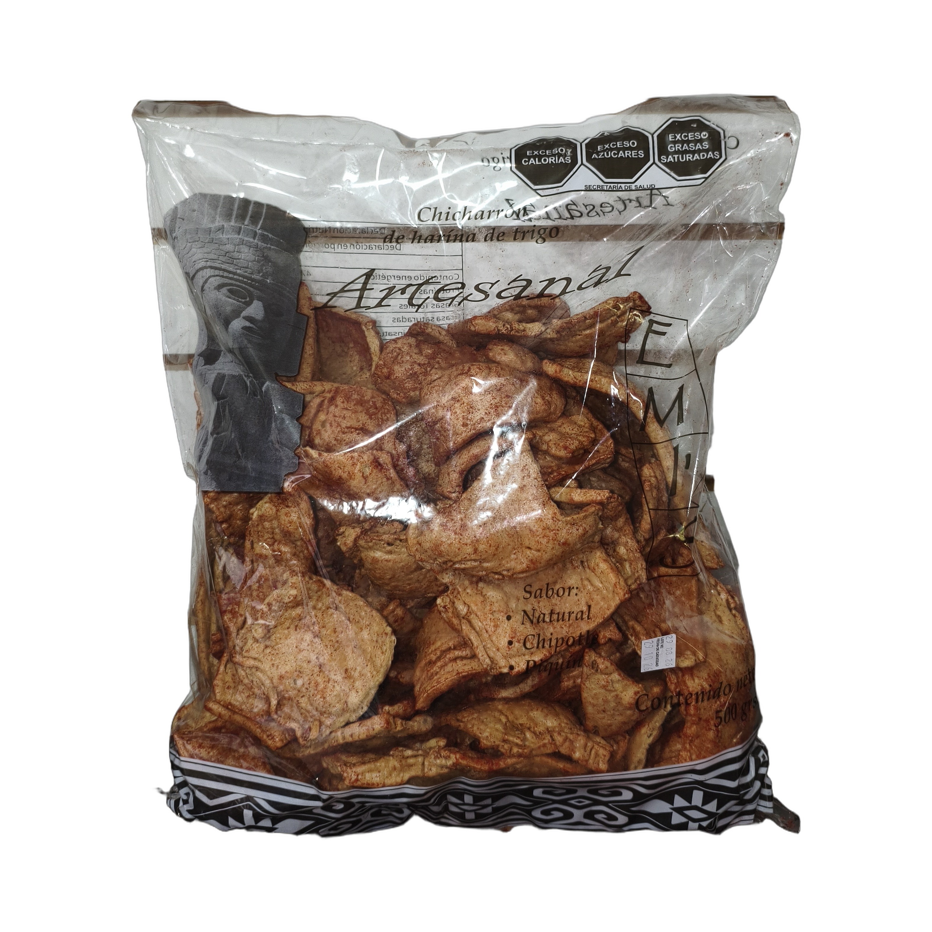 Chicharrón de harina con chile