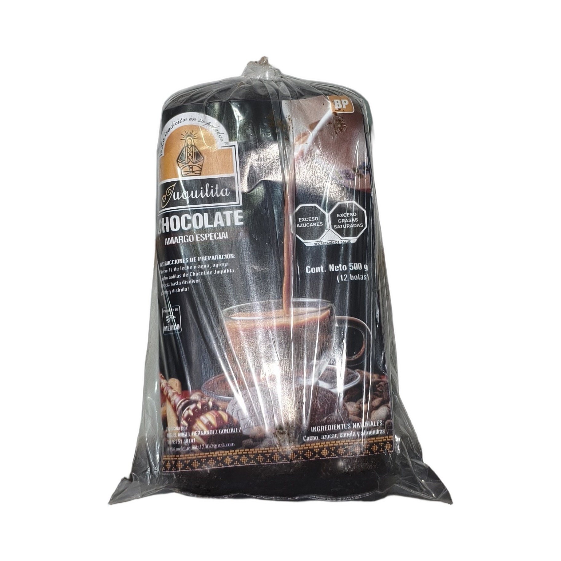 Chocolate juquilita amargo