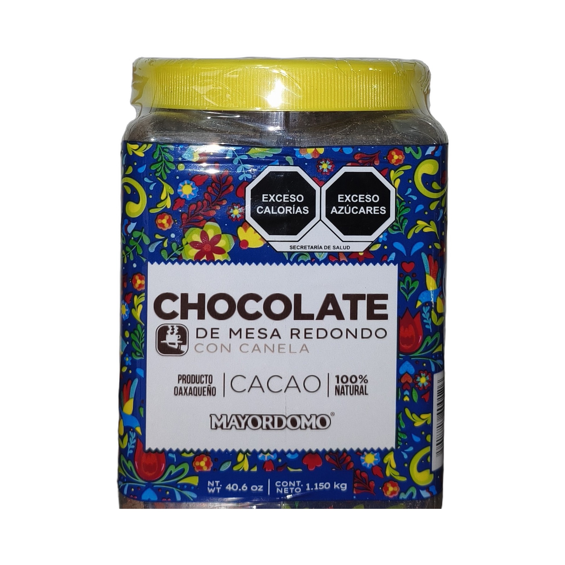 Chocolate de mesa redondo con canela (Mayordomo)