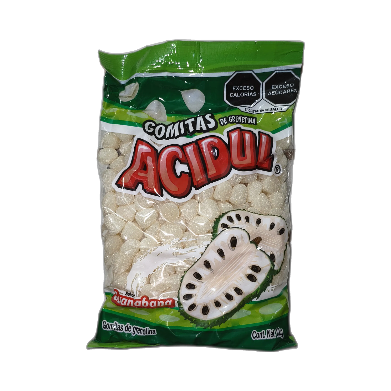 Gomitas Acidul sabor Guanábana