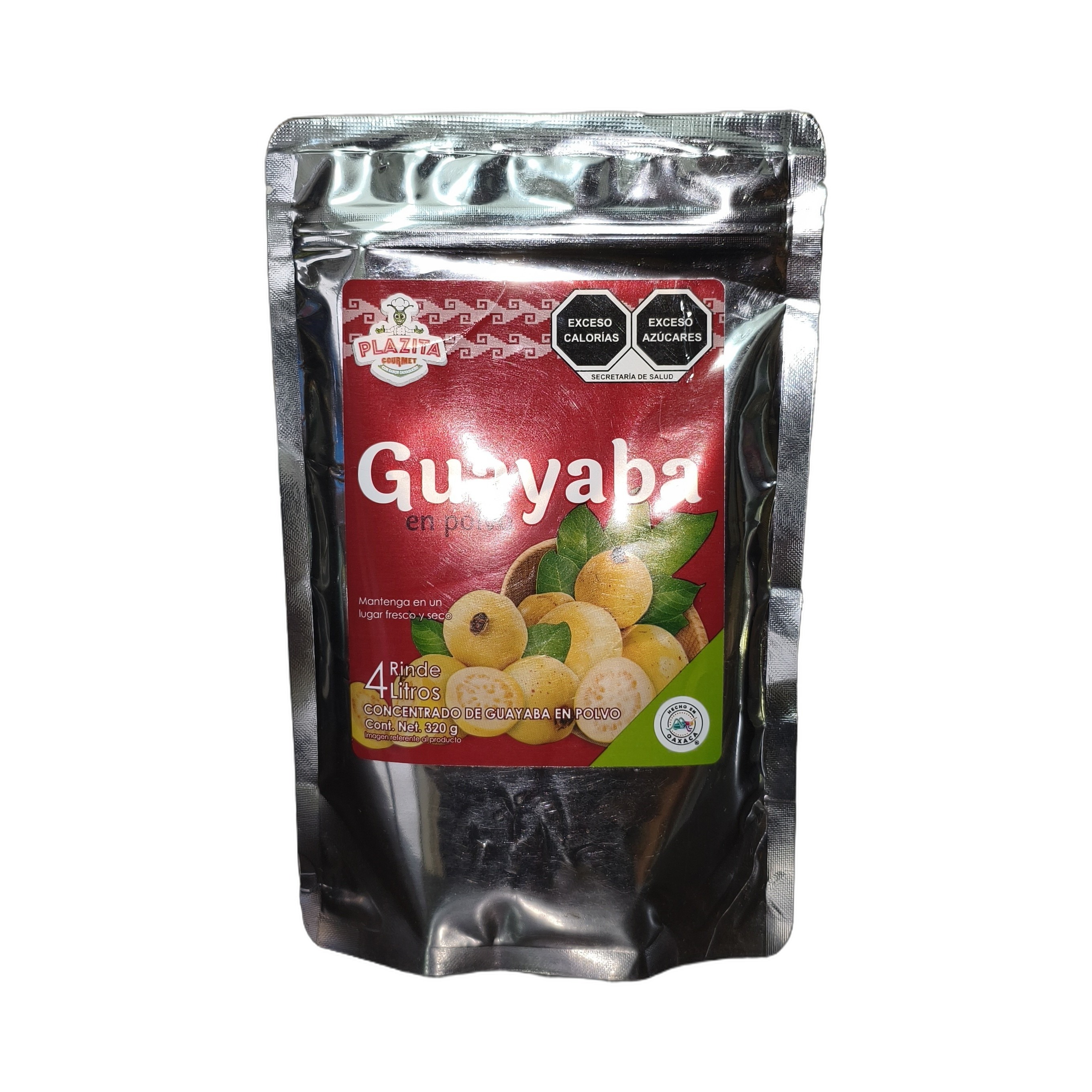 Polvo para agua de Guayaba (La Plazita)