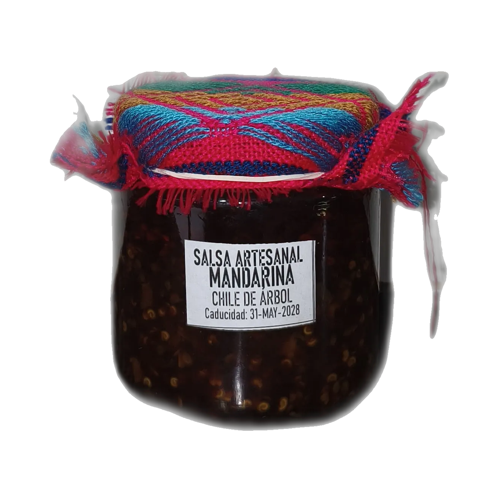 Salsa Macha sabor Mandarina